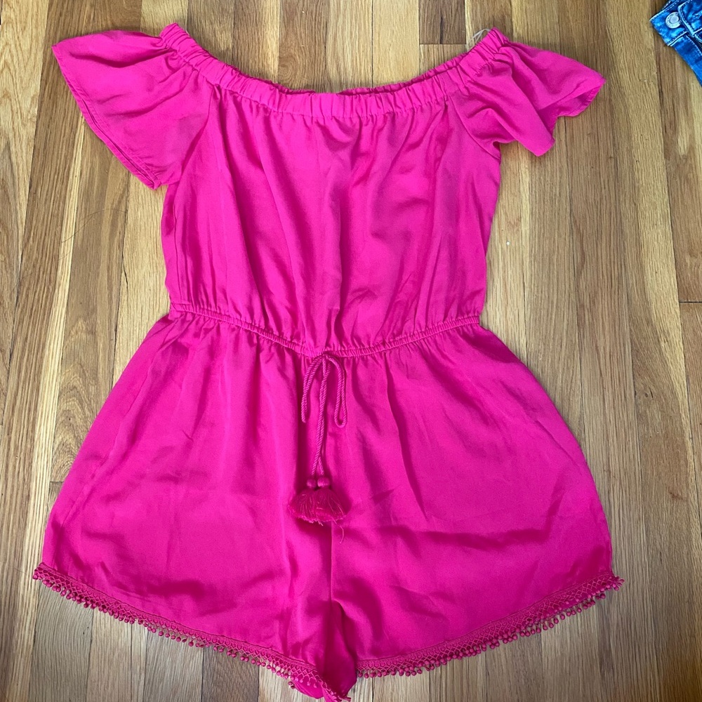 Bebop pink romper